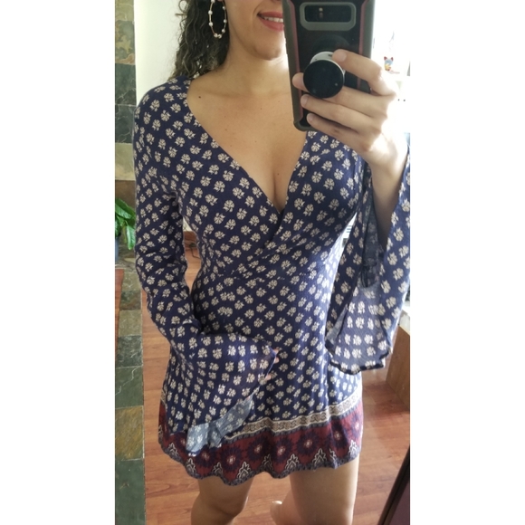 Forever 21 mini dress boho style - Picture 2 of 5